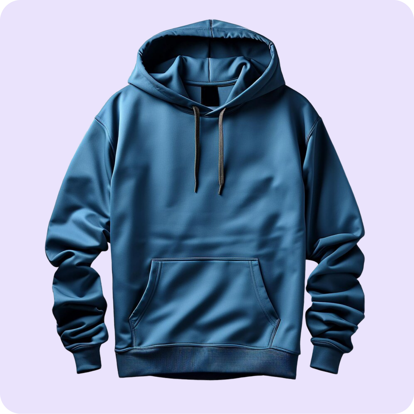 Azure Eclipse Casual Hoodie